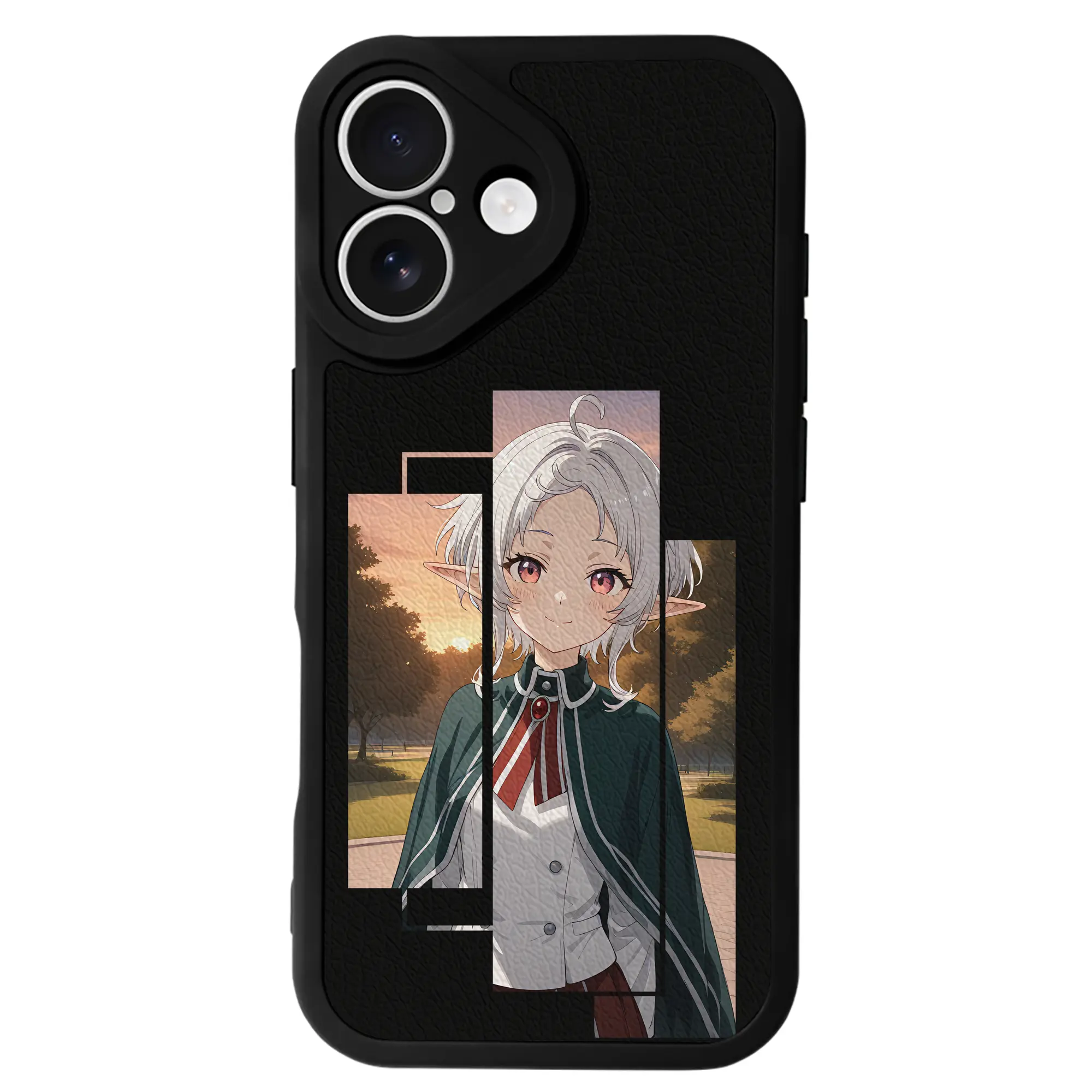 無職転生 グッズ,シルフィエット - IPhone 16シリーズ対応 ・ シリコンスマホケース ・ レザー調 ・ 高精度フィット ・ 耐衝撃 ・ ワイヤレス充電対応 ・ 精密カット